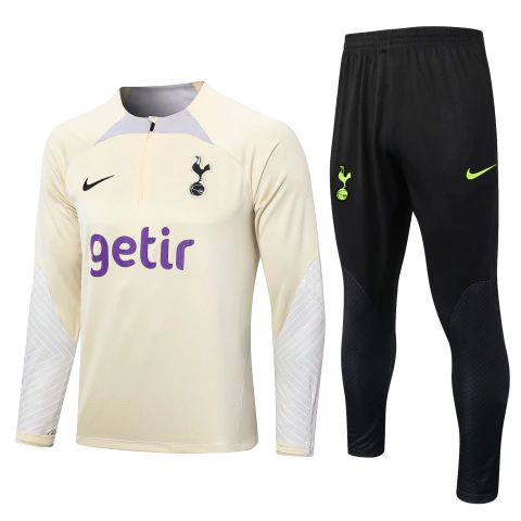Conjunto Treino Nike Tottenham 22-23 Bege