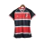 Camisa Santa Cruz I 21/22 Torcedor Feminina - Listrado em Preto Vermelho e Branco