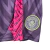 Kit Infantil Manchester City Goleiro Puma 23/24 - Roxo com detalhes em rosa e dourado - loja online