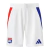 Shorts Lyon I 24/25 - Masculino Puma - Branco com detalhes em azul e vermelho