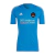 Camisa Houston Dynamo Goleiro 23/24 - Torcedor Adidas Masculina - Azul com detalhes em branco