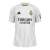 Camisa Real de Madrid I 25/26 - Torcedor Adidas Masculina - Branca com detalhes em cinza e amarelo