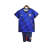 Kit Infantil Seleção da Croácia II 24/25 - Nike - Azul com detalhes em vermelho