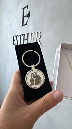 Chaveiro Personalizável Aço Inoxidável - LEIA A DESCRIÇÃO - comprar online