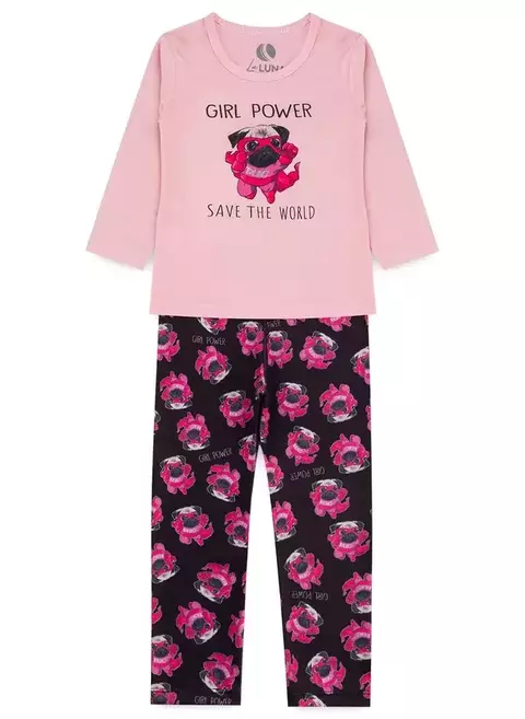 Conjunto infantil Meia Estação menina