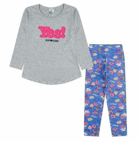 Conjunto infantil Meia Estação menina Yes!