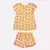 PIJAMA MENINA KYLY - Gato Xadrez Moda Kids