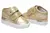 TÊNIS INFANTIL MENINA PIMPOLHO - STREET URBAN DOURADO COM FECHAMENTO EM VELCRO - comprar online