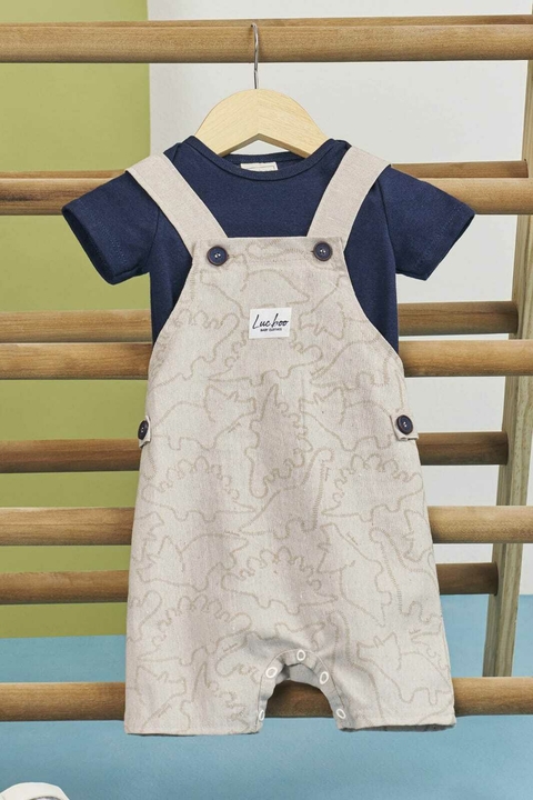 CONJUNTO BODY JARDINEIRA