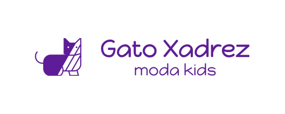 Gato Xadrez Moda Kids