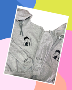 Sudadera con foto silueta en internet