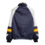 Jaqueta Corta-Vento Arsenal 23/24 - Azul com detalhes em branco e amarelo - comprar online