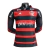 Camisa Flamengo I 24/25 manga longa - Jogador Adidas Masculina - Vermelho e preto com patrocínio