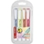 Estojo com 4 marcadores de texto Stabilo nas cores pastel. Stabilo Swing Cool