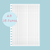Refil para caderno Smart (Wire-o, anel duplo) - A5 | Colegial | Universitário - Quadriculado - Repapelar: Cadernos, Canetas, Lapiseiras e materiais de Papelaria
