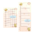 Combo Mini Refil e Refil Checklist para caderno Smart (Wire-o) - A5 | Colegial | Universitário - Abelha na internet