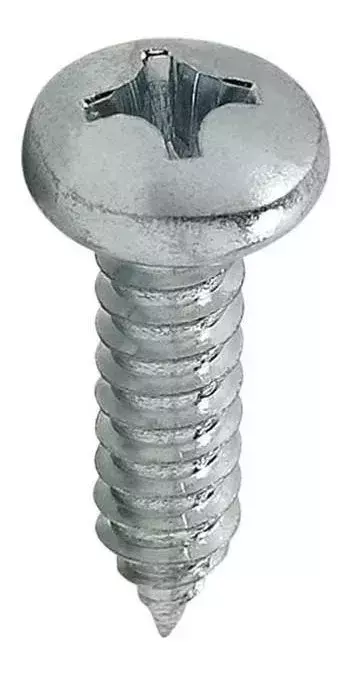 500 Parafusos Auto Atarraxante Panela Phillips 3.9x13