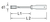Chave Tipo Canhao Torx 33TX-E7 GEDORE 027.540 - Geralfix