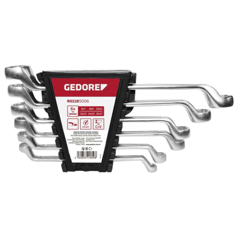 Jogo De Chave Estrela 6-32mm Com 12 Peças R01185012 - Gedore Red