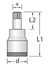 Chave Soquete Multidentado M10 com Encaixe de 1/2" INX19 - GEDORE 016.730 na internet