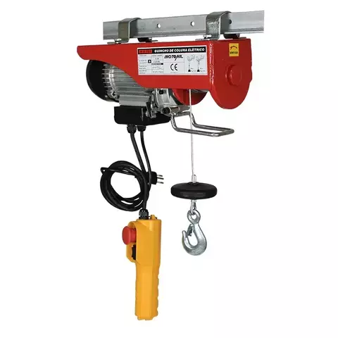 Guincho de Coluna 500W 100/200kg MonofAsico MOTOMIL H-A 101