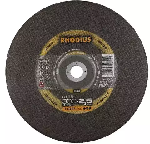 Disco de Corte TOP ST38 300X2,5X25,40 RHODIUS 209498