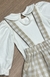 Salopete com body manga longa- Lilica - loja online