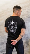 Camiseta Caveira - Preta