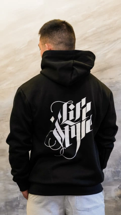 Moletom Lifestyle Preta - loja online