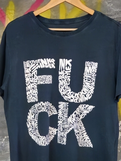 Camiseta Masculina Fuck - InkWear