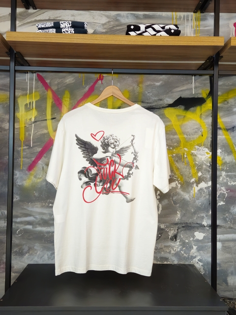 Camiseta Anjo Fuck You - Branca - comprar online