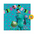 Funda Cuadrada 2x2m Monster Inc. – Tela Sublimada Tipo Almohada | YipiSale