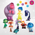 Set Intensamente 2 en Coroplast – ¡YipiSale! Decoración Emocional y Colorida (11 figuras + esferas) - comprar en línea