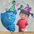 Funda Redonda 2m Monsters Inc – Sulley y Boo Cumpleañeros | YipiSale