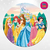 Combo Princesas Disney – Funda Redonda 2m + 2 Fundas para Cilindros | YipiSale en internet