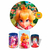 Combo Princesa Peach – Funda Redonda 2m + 3 Fundas para Cilindros | YipiSale - tienda en línea