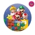 Funda tela sublimada Redonda 2m Super Mario Bros. Lista para envio!!