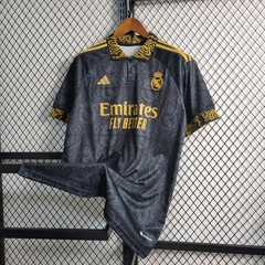 REAL MADRID PRETO GOLA POLO 23-24