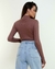 Cropped Manga longa fingerless na internet