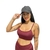 top alça fina feminino fitness sem bojo cropped com forro academia - comprar online