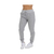 calça feminina cintura alta jogger ribana inverno moletom