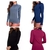 Camisa térmica feminina segunda pele proteção UV 50