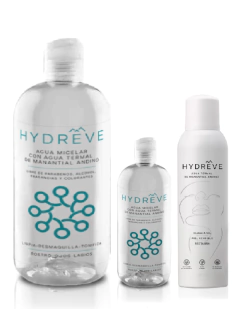 Agua Micelar Travel x 100 mL y x 500 mL + Agua Termal Travel x 50 mL - comprar online
