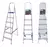 Escalera De Aluminio Tijera 6 Escalones Mor Plegable 5104 - comprar online