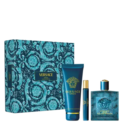 Conjunto Eros Versace Masculino (3 Produtos) - comprar online