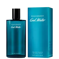Cool Water Davidoff Eau de Toilette - Perfume Masculino 125ml - Gel Cosméticos