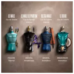 Le Male Jean Paul Gaultier Eau de Toilette - Perfume Masculino 125ml - loja online
