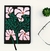 Agenda de notas floral