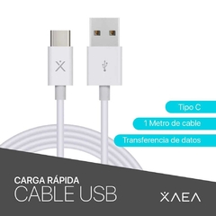 CABLE USB MOD 74 QUALY 4.4 AMP – XAEA – TIPO C – 1 MTS - ADneT