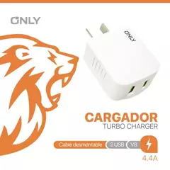 CARGADOR ONLY MOD 06 TURBO V8 - comprar online